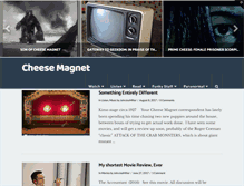 Tablet Screenshot of cheese-magnet.com